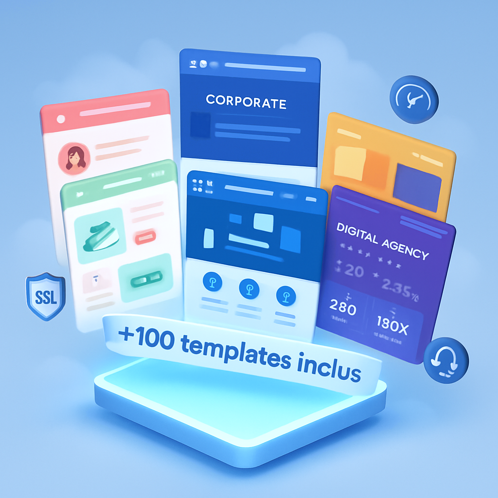 heberger site theme premium offert